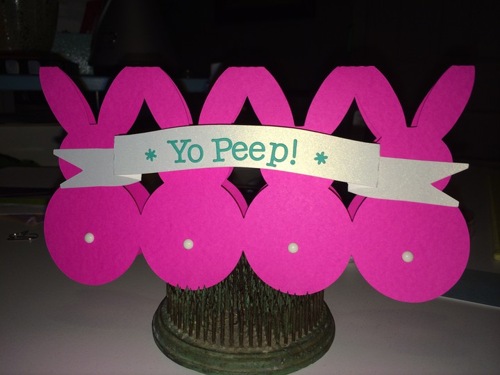 "Yo Peep" Easter Card
