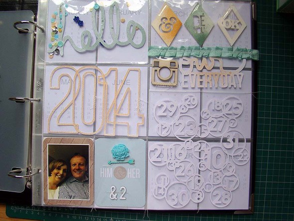 Project life 2014 title page by cannycrafter gallery