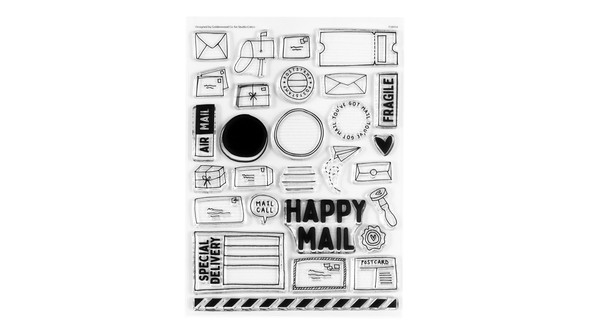 Stamp Set : 6x8 Happy Mail by Goldenwood Co gallery