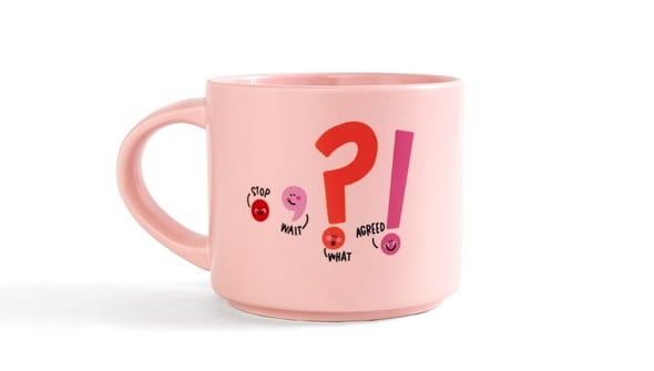 Punctuation Large Ceramic Mug gallery
