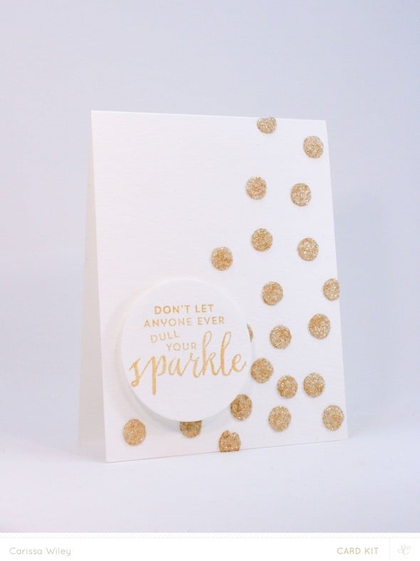 Sparkle Polka Dots by carissawiley gallery