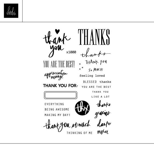 Digital 4×6 Thank You Stamp - Heidi Swapp Shop