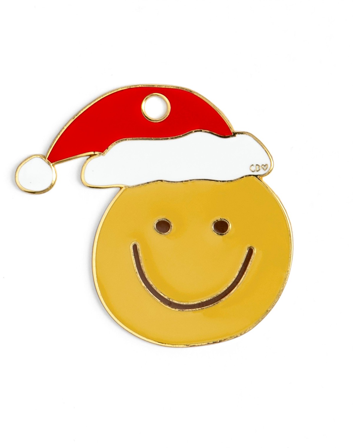 Santa Smiley Ornament item
