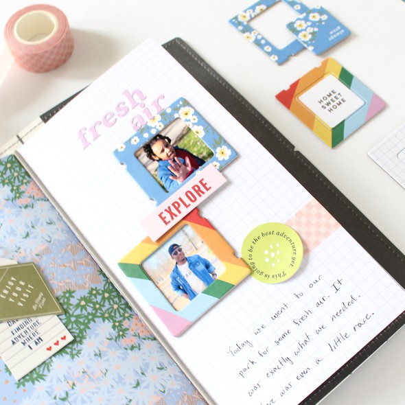 Fresh Air Traveler's Notebook Spread by desialy gallery