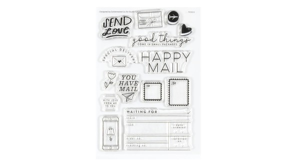 Stamp Set : 4x6 Happy Mail Club by Goldenwood Co gallery