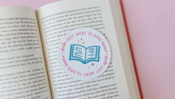 Girls Just Want to Have Books Decal Sticker gallery