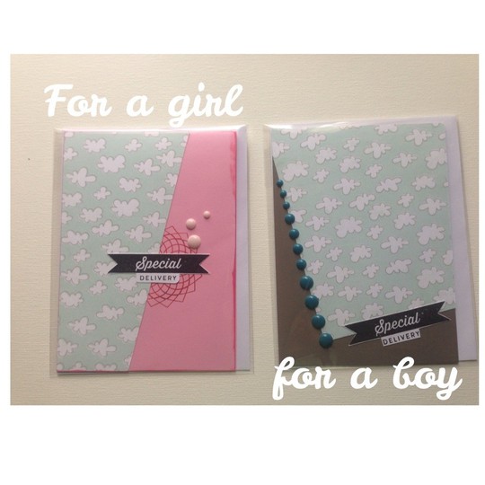 For a girl and a boy Cards