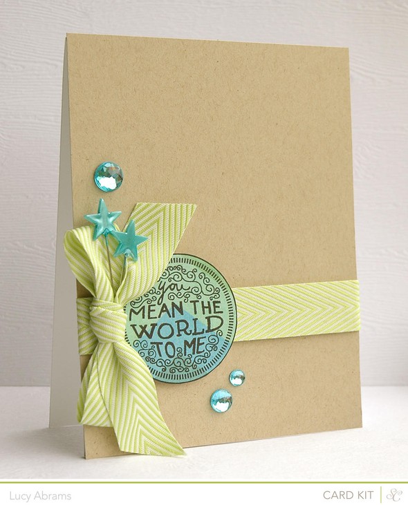 You Mean the World *Roundabout Card Kit Only* by LucyAbrams gallery