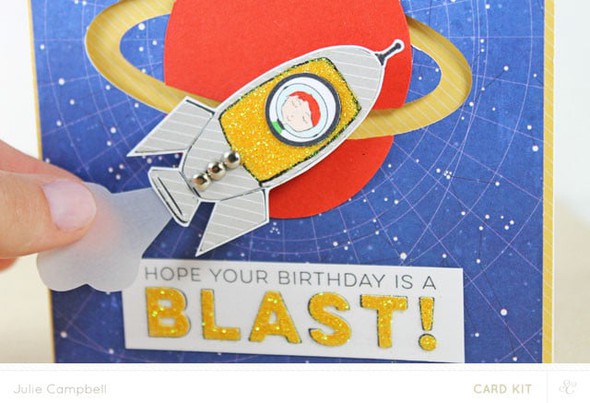 Rocket Spinner Card by JulieCampbell gallery
