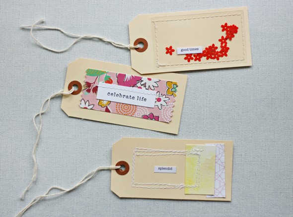 Stitched tags by dewsgirl gallery