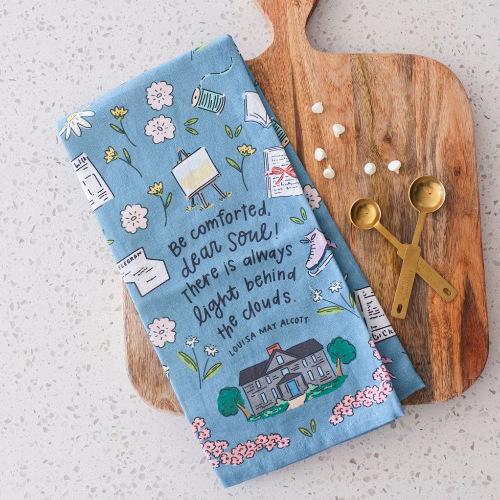 Be Comforted Little Women Tea Towel item