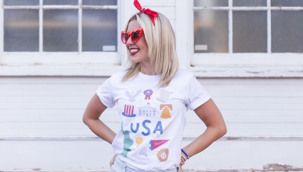 USA Illustrations Tee gallery