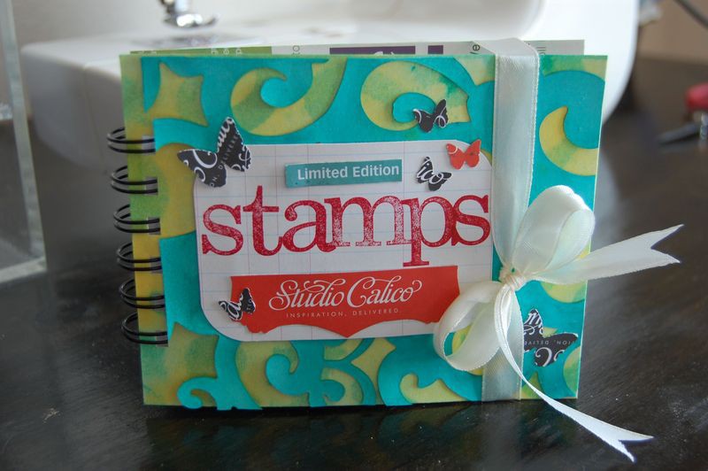 Stamp book cover