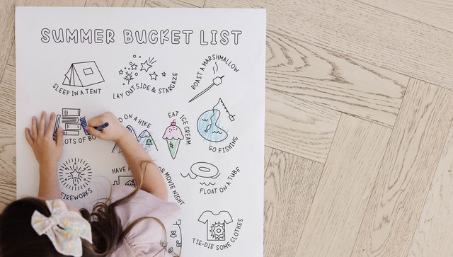 Summer Bucket List Printable Poster, 4 of 7