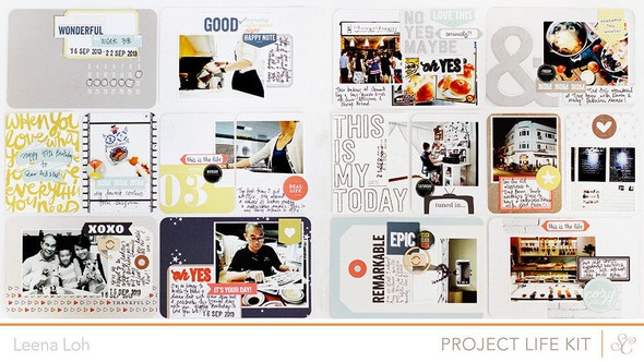 Project Life | Week 38 *Cuppa PL Kit* by findingnana gallery