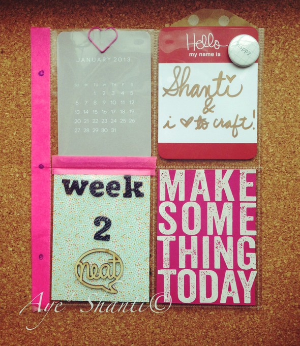 Project Life Layout Week 2 by Shanti gallery