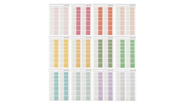 Color Theory Ledger Label Sticker Rainbow Kit gallery