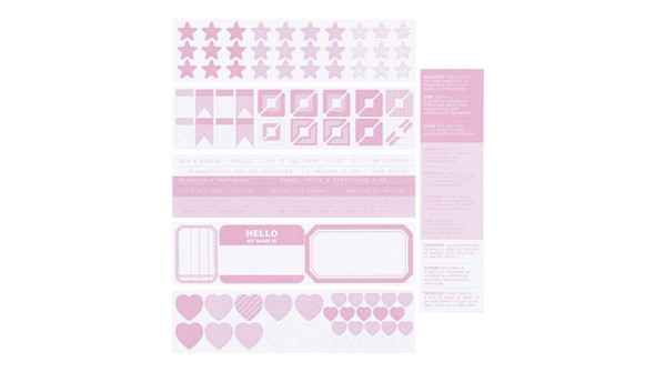 Color Collective Mini Sticker Booklet - Pinkity gallery