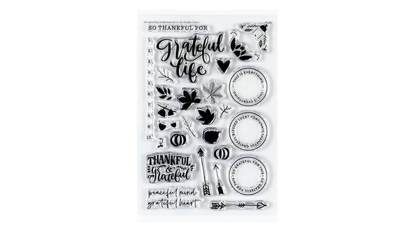 Stamp Set : 4x6 Grateful Life by Goldenwood Co gallery