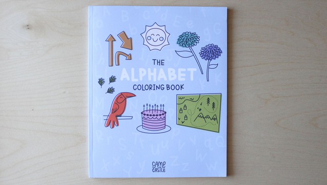 Alphabet Coloring Book, 1 of 6