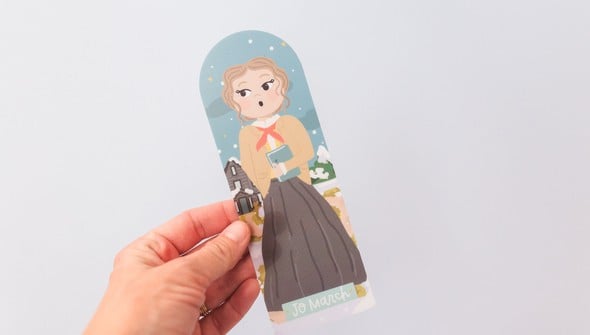 Little Women Jo March Transparent Bookmark gallery