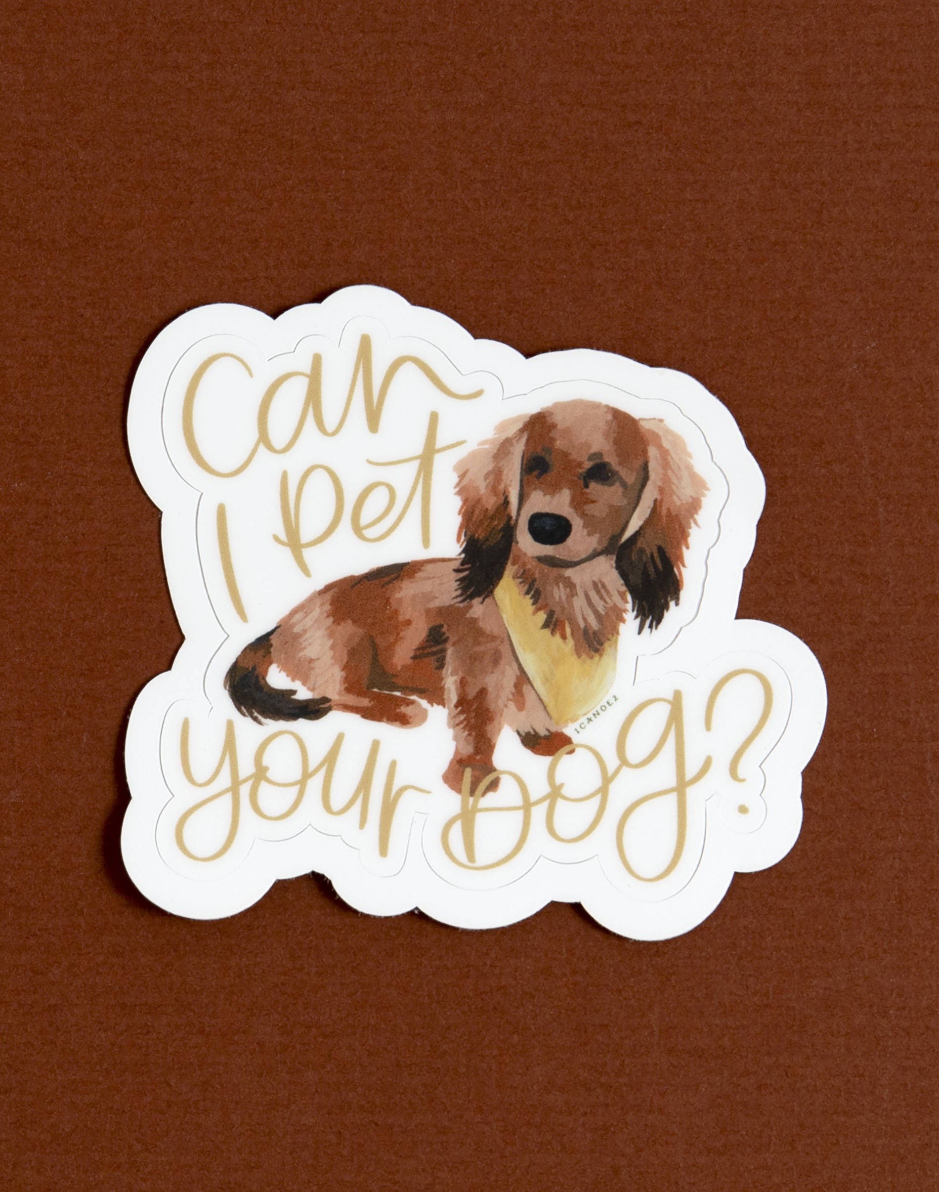 Can I Pet Your Dog? Decal Sticker - 1canoe2