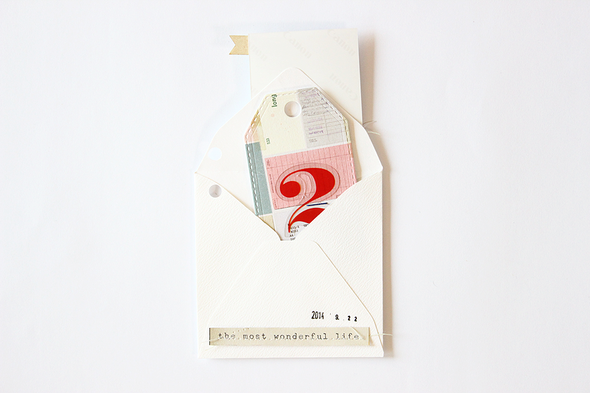 envelope mini album (step by step)  by EyoungLee gallery
