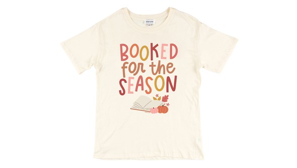 Booked For The Season - Pippi Tee - Ivory gallery