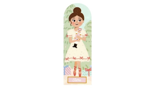 The Nutcracker Clara Transparent Bookmark gallery