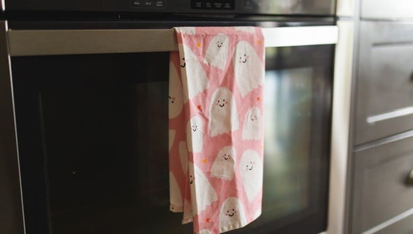 Ghost Pattern Tea Towel gallery