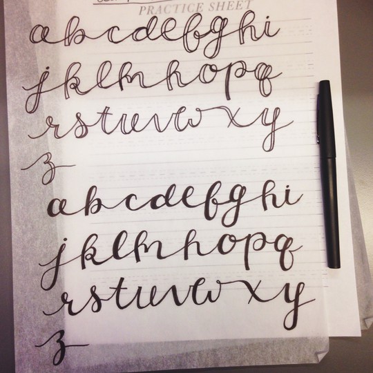 Love Your Lettering Loopy Script