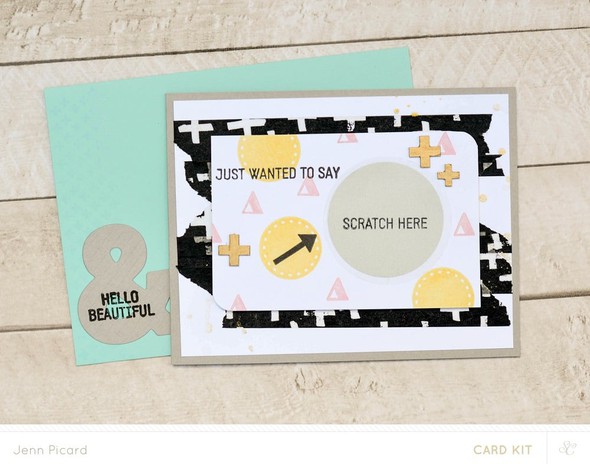 Scratch Here *Card Kit Only by JennPicard gallery