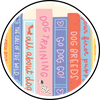 Dog Books Canvas Pouch