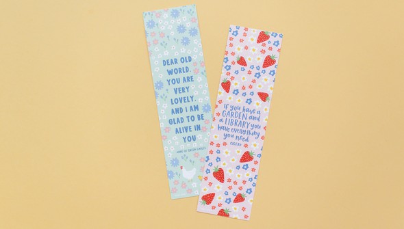 Garden & Library Bookmark Set gallery