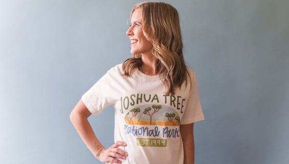 Joshua Tree National Park - Pippi Tee - Ivory gallery