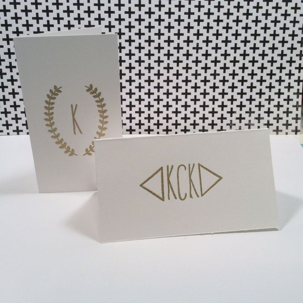 Monogram Cards by KateKennedy gallery