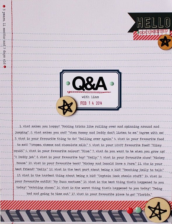 Q&A (Office Hours main scrapbook kit) by PamBaldwin gallery