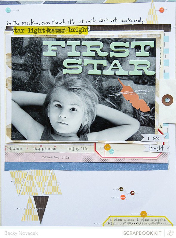 first star *waffle cone add-on only* by beckynovacek gallery