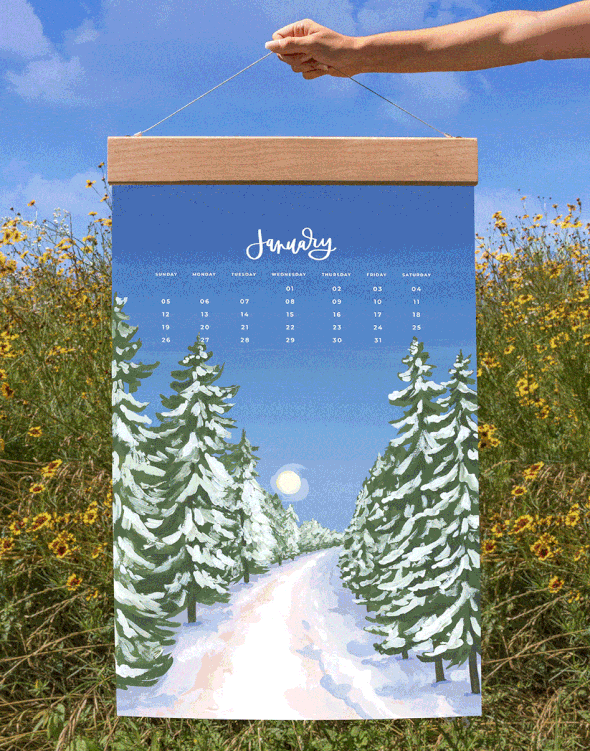2025 XL Calendar Natural World 1canoe2