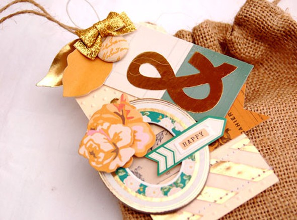 Burlap Bag and Tag Set by agomalley gallery
