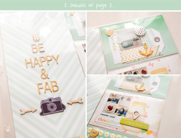 Project Life Week 16 Be Happy and Fab by geekgalz gallery