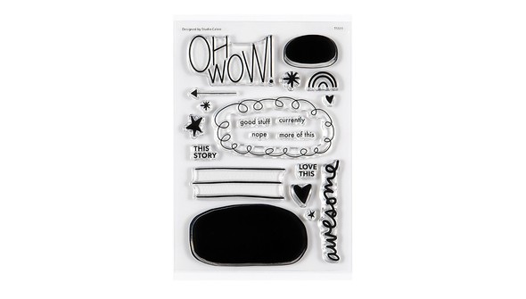 Stamp Set : 4×6 Oh Wow by Gluestickgirl gallery