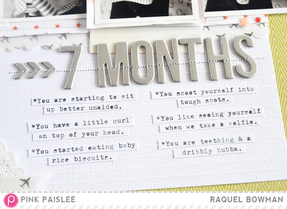 7 Months *Pink Paislee & Page Maps* by raquel gallery