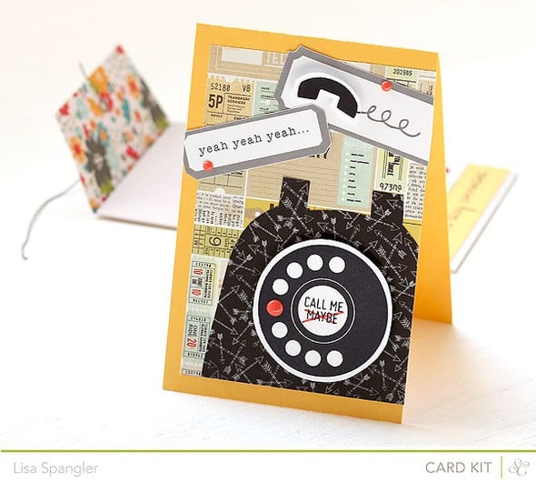 Call me! (Front Row Card Kit Only) by sideoats gallery