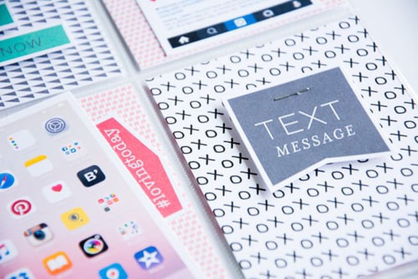 Text Message | 6x8 Hybrid Pocket Pages by Turquoiseavenue gallery