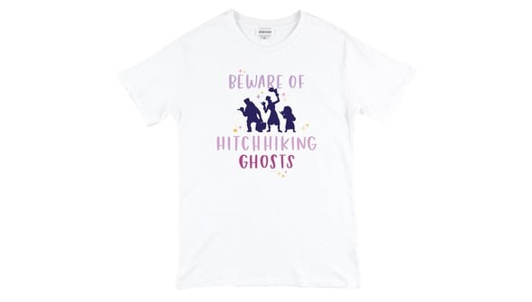 Beware Of Hitchhiking Ghosts - Pippi Tee - White gallery