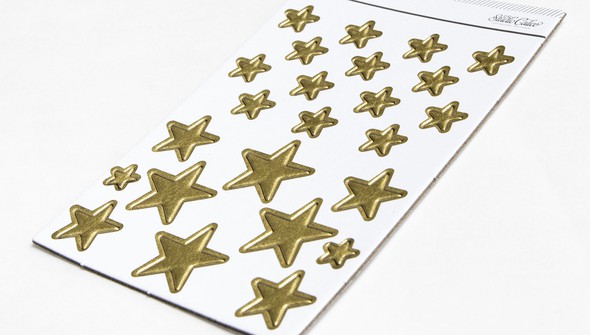 Color Theory Chipboard Stars - 24K gallery