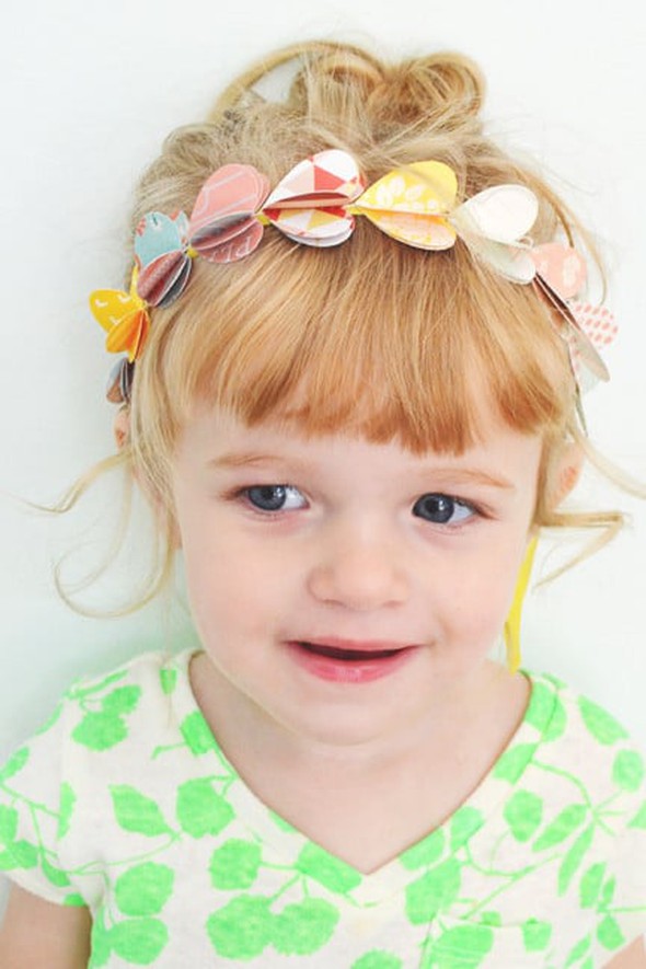 DIY Paper Hearts Headband by PaigeEvans gallery
