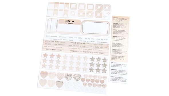 Color Collective Mini Sticker Booklet - Ledger gallery