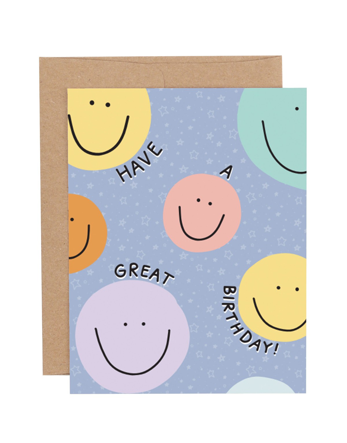Have A Great Birthday Smileys Greeting Card item